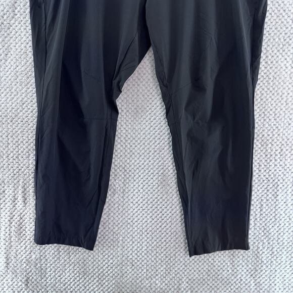 Fabletics Pants Mens 40X30 Black Jogger Pants Straight Leg Zip Pockets Athletic - Picture 3 of 16
